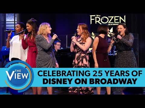 Disney on Broadway's Original Leading Ladies Reunite in Special Medley | The View