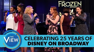 Disney on Broadway&#39;s Original Leading Ladies Reunite in Special Medley | The View