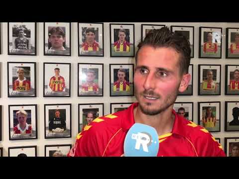 Paco van Moorsel speelde met Go Ahead Eagles tegen zijn oude ploeg Sparta (2-2)
