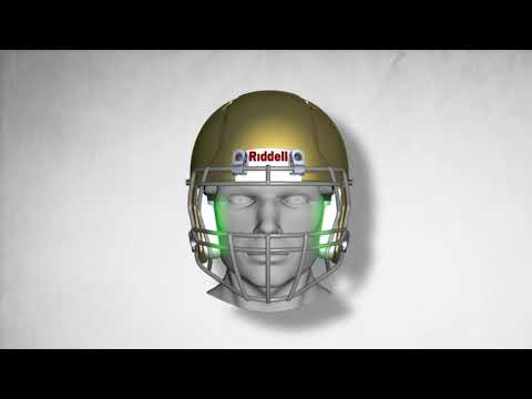 Riddell SpeedFlex Adult Football Helmet With Facemask - 3D Model