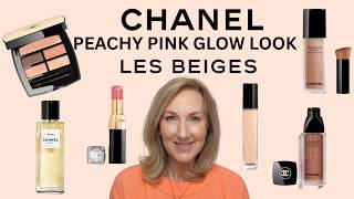 FULL FACE OF CHANEL BEAUTY | THE SOFT PEACHY PINK GLOW LOOK!