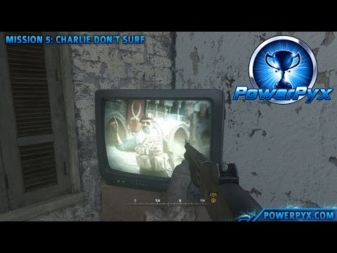 Call of Duty Modern Warfare Remastered - Your Show Sucks Trophy / Achievement Guide (TV Locations)