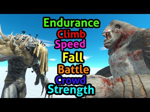 Battle ability Scourge vs old goro Animal Revolt Battle Simulator