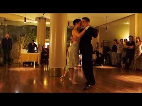 Diego Quispe y Marina Alcalde bailan "Un infierno" Orqu. Miguel Caló