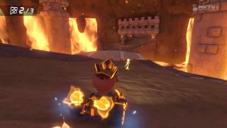 Wii U - Mario Kart 8 - (Wii) グラグラかざん