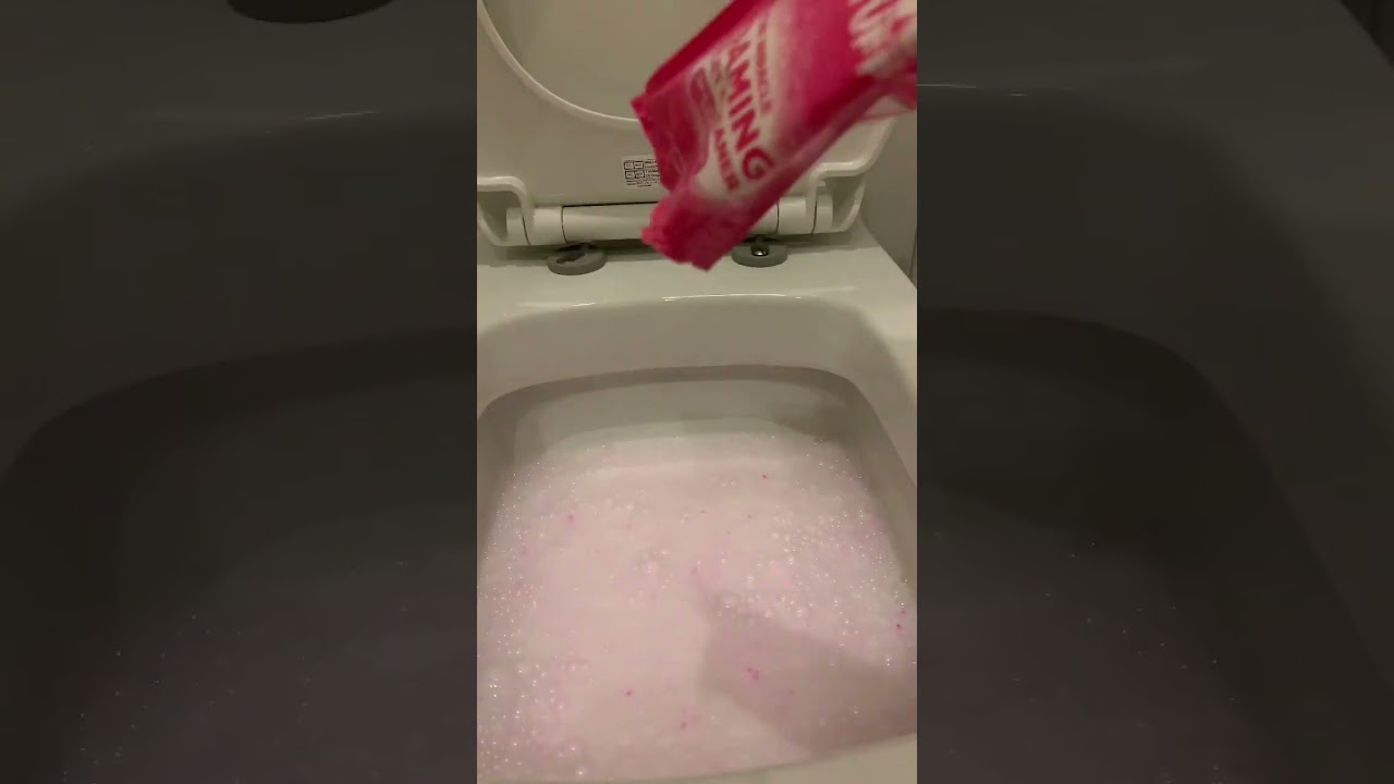 Watch video Pink stuff foaming toilet cleaner #asmr #asmrsounds #cleaningasmr #cleaningmotivation #cleaning Now Pink stuff foaming toilet cleaner #asmr #asmrsounds #cleaningasmr #cleaningmotivation #cleaning