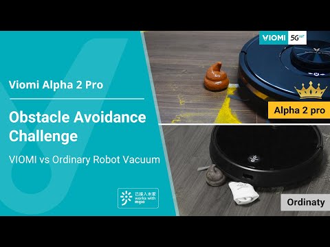 Obstacle Avoidance Challenge - VIOMI Alpha 2 Pro vs Ordinary Robot Vacuum