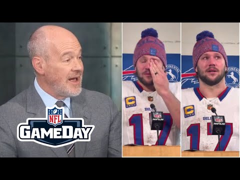 NFL GameDay | Bills get robbed - Rich Eisen goes off on Referees for “cheating” Josh Allen