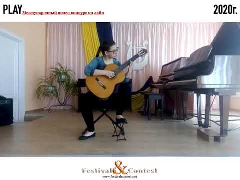 Online contest Festival&Contest PLAY 1220 2020, Adelia Merezhko