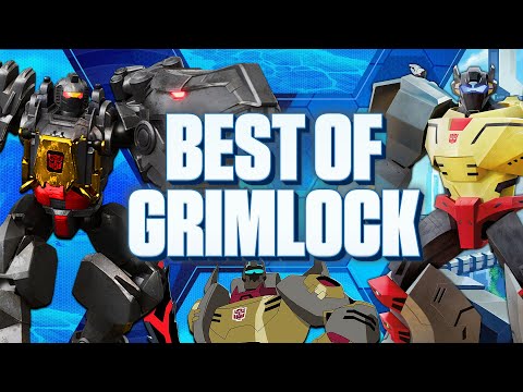 The Best Of Grimlock | Road To Transformers: CYBERWORLD | Transformers Official