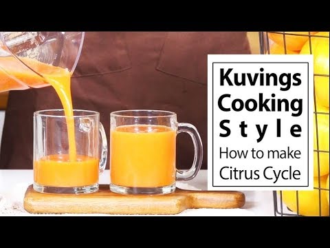 Kuvings Cooking Style : Citrus Cycle by Kuvings High-Power & Quiet VACUUM BLENDER