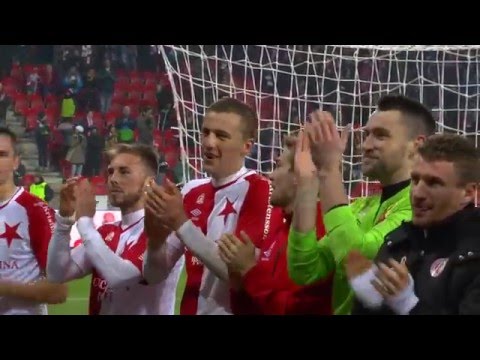 Slavia - Baník Ostrava 3:1 - 19. kolo Synot ligy 2015/16 (28.2.2016)