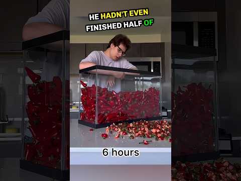 5000 Chilli Eating Challenge🌶️#shorts