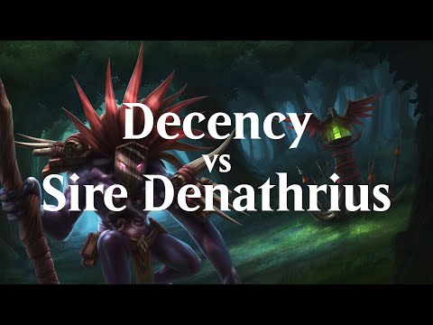 Decency vs Mythic Sire Denathrius (Affliction Warlock PoV)