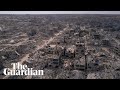Drone Footage Shows The Scale Of Destruction In Gaza S Rafah