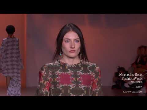 ROOPA MERCEDES-BENZ FASHION WEEK AUSTRALIA RESORT 19 COLLECTIONS
