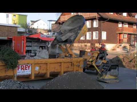 Spielplatzbau in Knutwil, Pionier-Einsatz 2012 der ZSO Sursee
