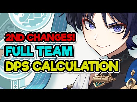 Scaramouche 2nd Changes: Updated Full Team DPS Calculation, Complete Weapon DPS Chart Genshin Impact