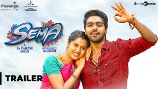 Sema Official Trailer | G.V. Prakash Kumar, Arthana Binu | Valliganth | Pandiraj