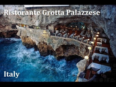 Ristorante Grotta Palazzese - Restaurante mais romântico do mundo imperdível - Itália