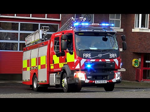 Birtley New Volvo FL Pump Turnout | Tyne And Wear Fire And Rescue Service