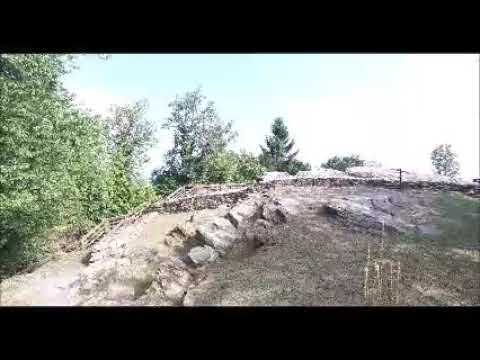 RIPRESE AEREE SITO ARCHEOLOGICO MONTALDO DI MONDOVI