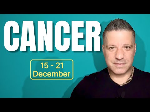CANCER - A Breakthrough Emerges That Transforms Your Soul’s Path | 15 - 21 December Cancer Tarot