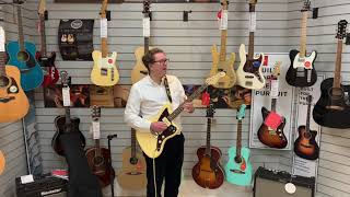 Video thumbnail for Fender American Performer Jazzmaster in Vintage Blonde | Ex-Display | Leyland Store by Rimmers Music