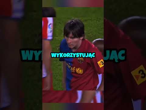 Bramkarz zamarł, a Messi zrobił TO! 🤯⚽ #shorts #piłka #viral #goals #polski
