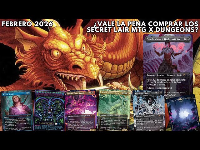 Vídeo relacionado con MTG Secret Lair: Características: Mitsuhiro Arita (edición sin aluminio)