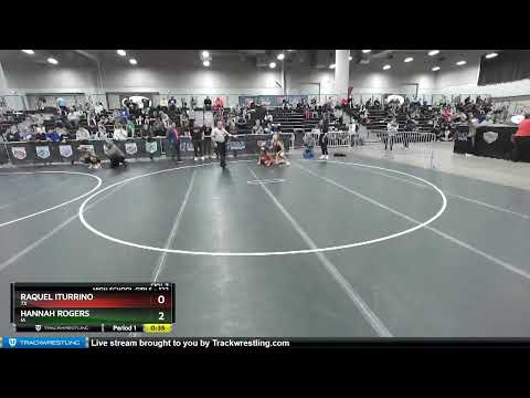 122 Lbs Cons. Round 2 - Raquel Iturrino, TX Vs Hannah Rogers, IA Ab36