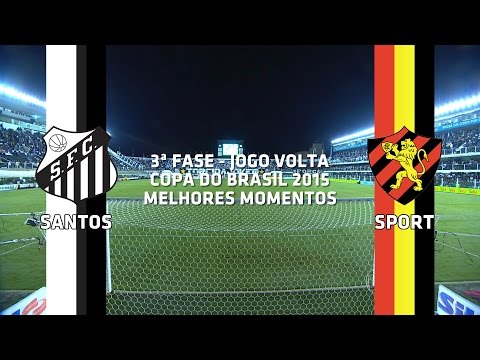 Santos 3x1 Sport Recife