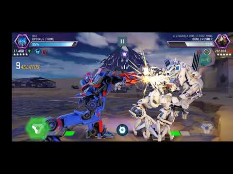 Optimus Prime MV1 (5 Star | Rank 6 Full) Gameplay - Transformers: Forged to Fight