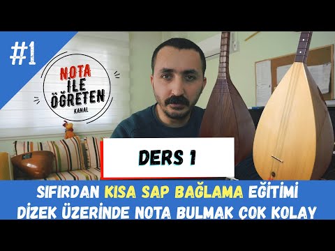 Ders 1 Derslere Hazırlık ve Dizek Üzerinde Notaları Bulma (% 100 Ücretsiz Dersler)