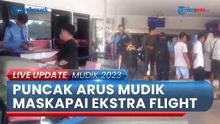 Puncak Arus Mudik di Bandara H AS Hanandjoeddin, Belitung, Maskapai Ekstra Flight