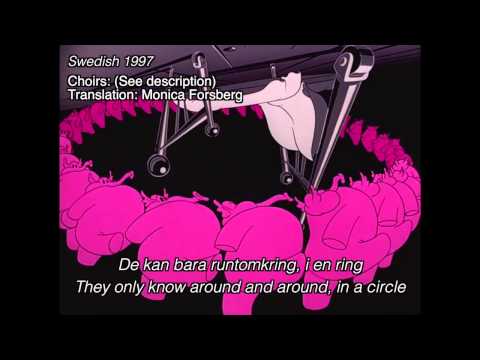 [Dumbo] Pink elephants on parade - Swedish 1972/1997