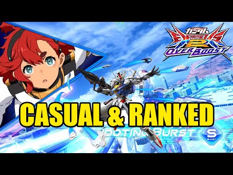 Gundam Aerial Casual & Ranked Match Gameplay | Gundam Extreme Vs 2 OverBoost