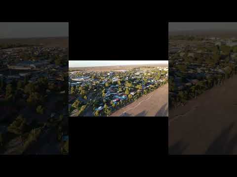 BARRIO CENTRAL de Plaza Huincul desde el aire 🚁 | Así se ve desde arriba 🌎