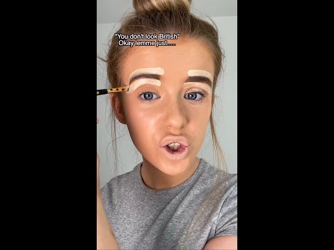 British make up tutorial ennit.
