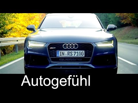 2016 new Audi RS7 Sportback Performance Sound Exterior Interior Preview - Autogefühl