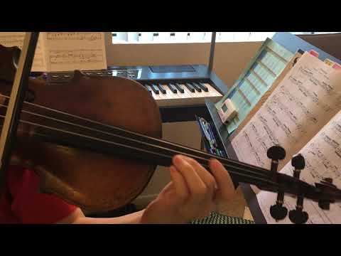 Suzuki Violin book 3. No. 4 Humoresque position practice #4