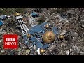 Indonesia Tsunami Devastation Filmed From Above BBC News