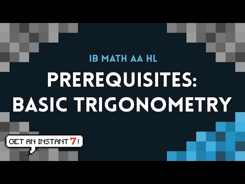 MASTER these TRIGONOMETRY basics