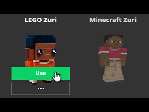 Taming Minecraft: Transforming New Skins into LEGO
