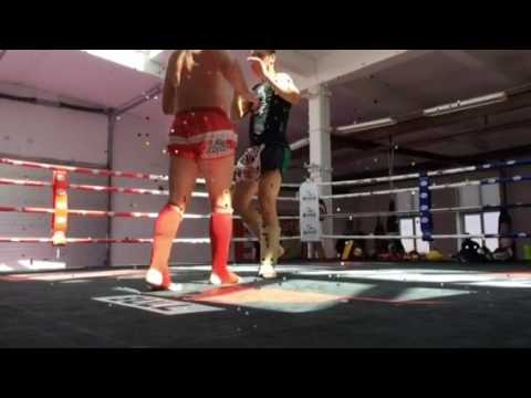 Muaythai training