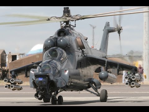 Russian Largest Attack Helicopter "Mil Mi-24 Hind"