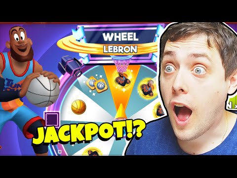 OPENING WHEEL LEBRON JAMES CAN I GET JACKPOT? - Looney Tunes World of Mayhem