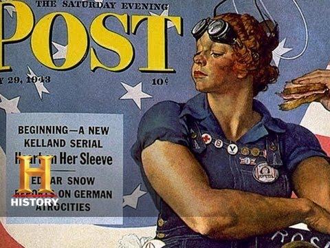 ウェブオリジナル。歴史をたずねる。リヴェーターのロージー｜歴史をたずねる (Web Originals : Ask History: Rosie the Riveter | History)