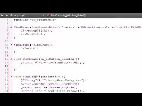 C++ GUI with Qt Tutorial   13   Finishing up All the Code   YouTube