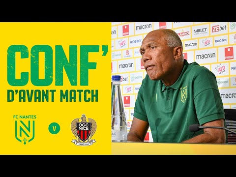 Antoine Kombouaré avant FC Nantes - OGC Nice